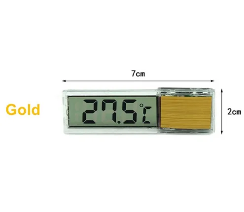 Аквариумный термометр, Многофункциональный ЖК-дисплей, 3D цифровой электронный измеритель температуры, измеритель температуры для аквариума