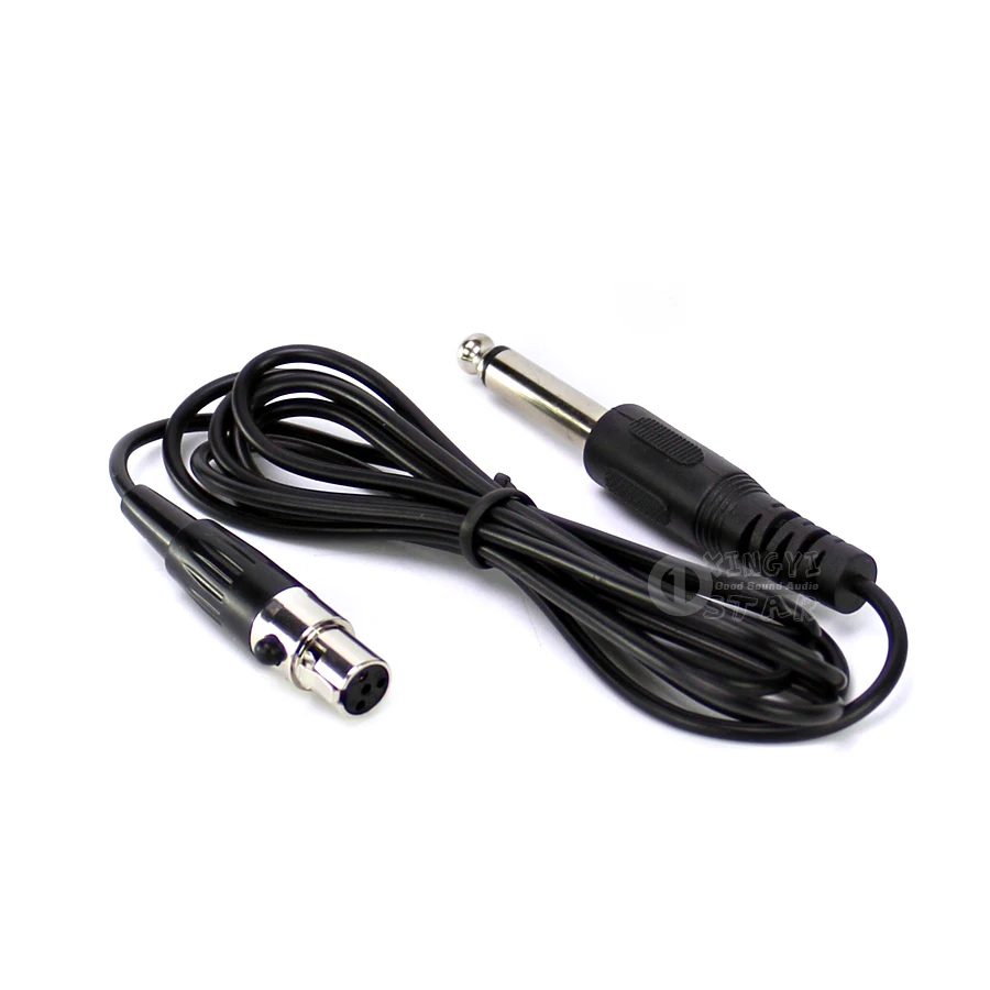 TA4F Mini XLR 4 Pin to 6.35mm 1/4" Jack Guitar Audio Cable