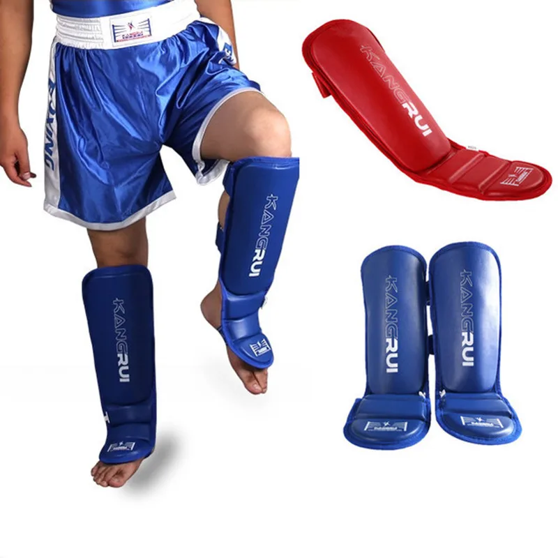Top Quality Boxing shin guards MMA instep protectors foot protection