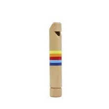 Push& Pull деревянный Fipple Флейта свисток музыкальный инструмент игрушка в подарок для детей мальчиков и девочек