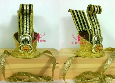 4 дизайна мужской костюм аксессуар для волос корона шляпа hanfu костюм корона для волос