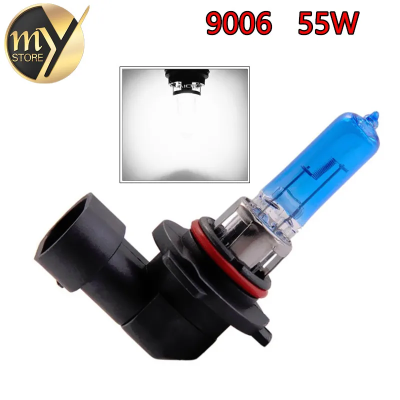 9006 HB4 55W Halogen Bulbs Super Bright White Headlights Lamps Fog