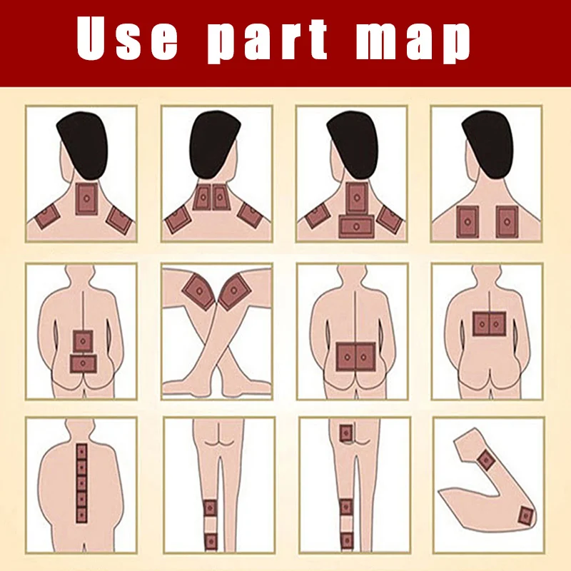 8 шт. вьетнамский красный бальзам медицинский пластырь для облегчения боли в спине Патч Для ревматоидного артрита сустава