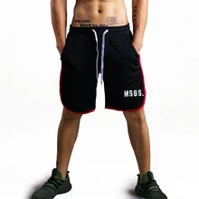 Muscleguys летние брендовые шорты для фитнеса мужские бегуны Бодибилдинг Бермуды карго шорты для спортзала свитшот для тренировки Короткие штаны