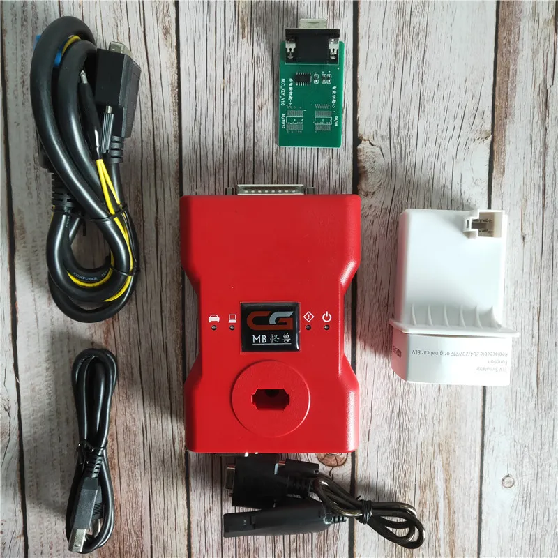 

Original CGDI MB For Benz Support All Key Lost CGMB With ELV Simulator&AC Adapter&EIS ELV Cables