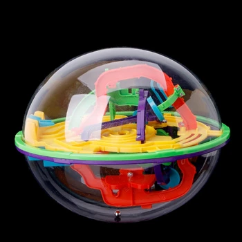 

3D Magic Intellect Ball Balance Maze Game Puzzle Kids Toy Gift
