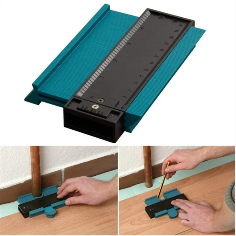 

ABS plastic Profile Gauge Plastic Contour Copy Duplicator Circular Frame Profile Gauge Tool Measuring Analysis Instrument L221