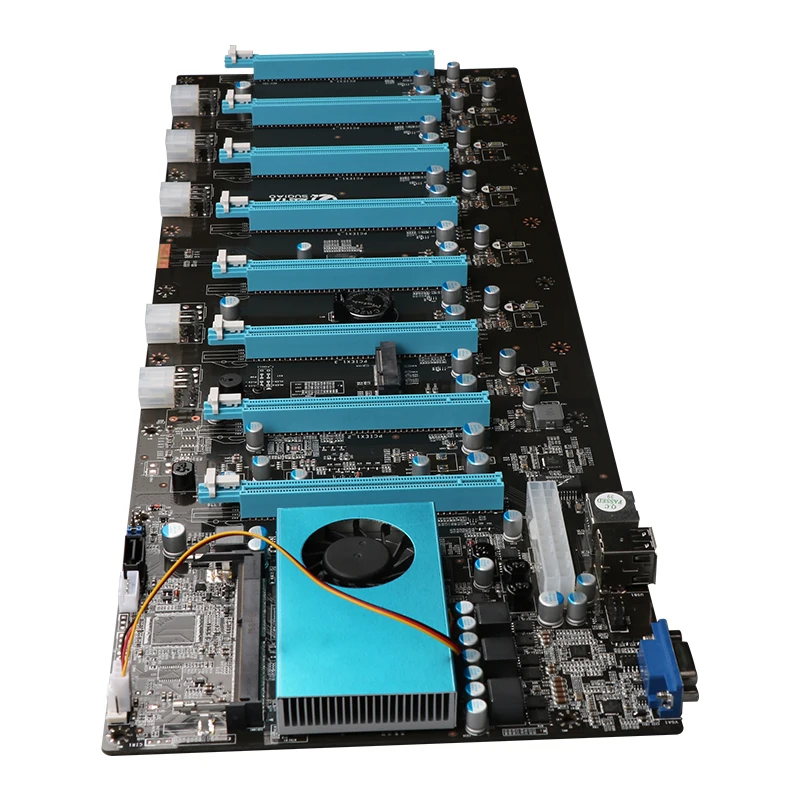 8 профессиональная карточная плата 1 drag 8 mining PCI-E slot-материнская плата с графическим процессором