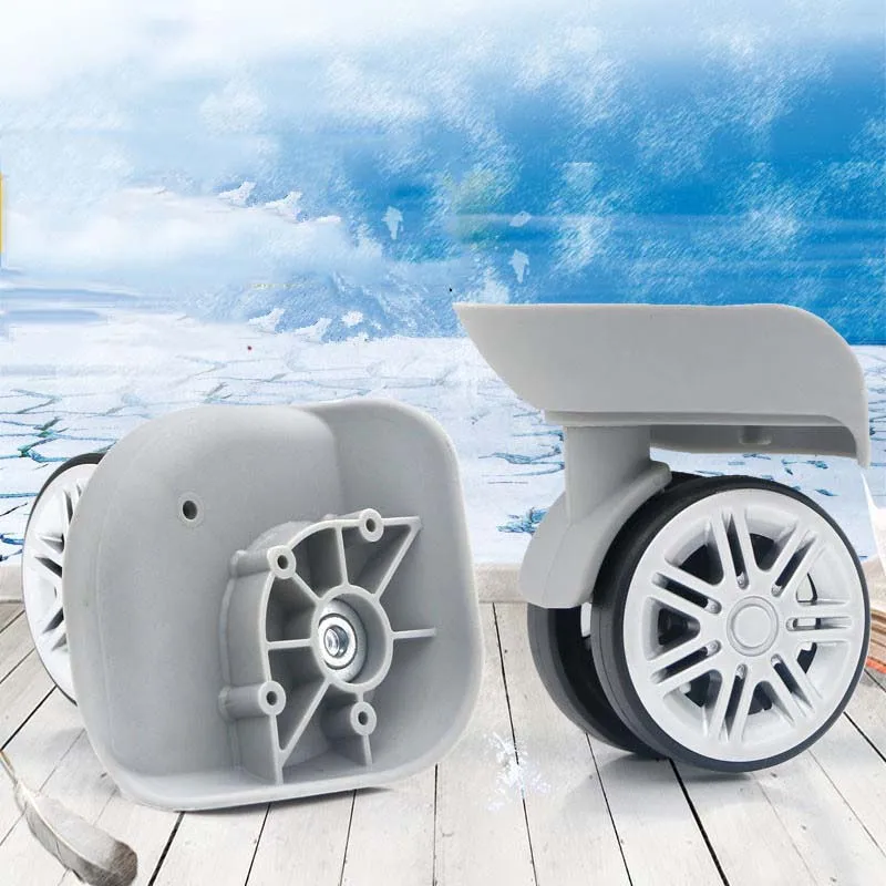 2pcs Travel Bags Replacement Luggage Suitcase Wheels Left&Right