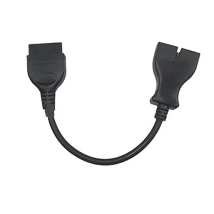 Новейший OBDII OBD2 12 контактный разъем адаптер для G M 12pin до 16pin Авто Диагностический