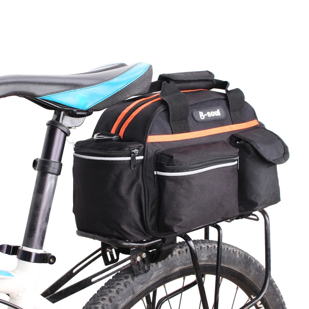 Открытый велосипед Паньер сумка Водонепроницаемый Велоспорт Велосипед сумка 15L заднего сиденья стеллаж для хранения магистрали