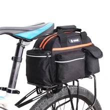 

Bicycle Bag Basket Multifunction Waterproof 15L Bike Tail Rear Saddle Bag Cycling Manillar Mala Viagem Bolsa Selim Bicicleta
