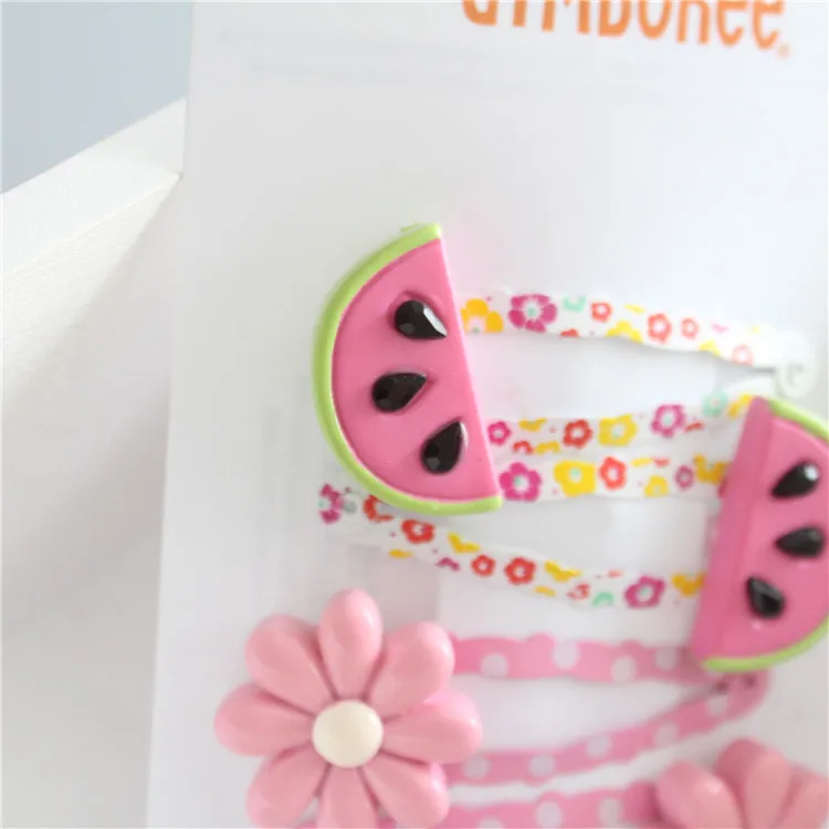4 шт. детские заколки для волос в виде арбуза|girls hair accessories|hair accessories kidsaccessories kids |