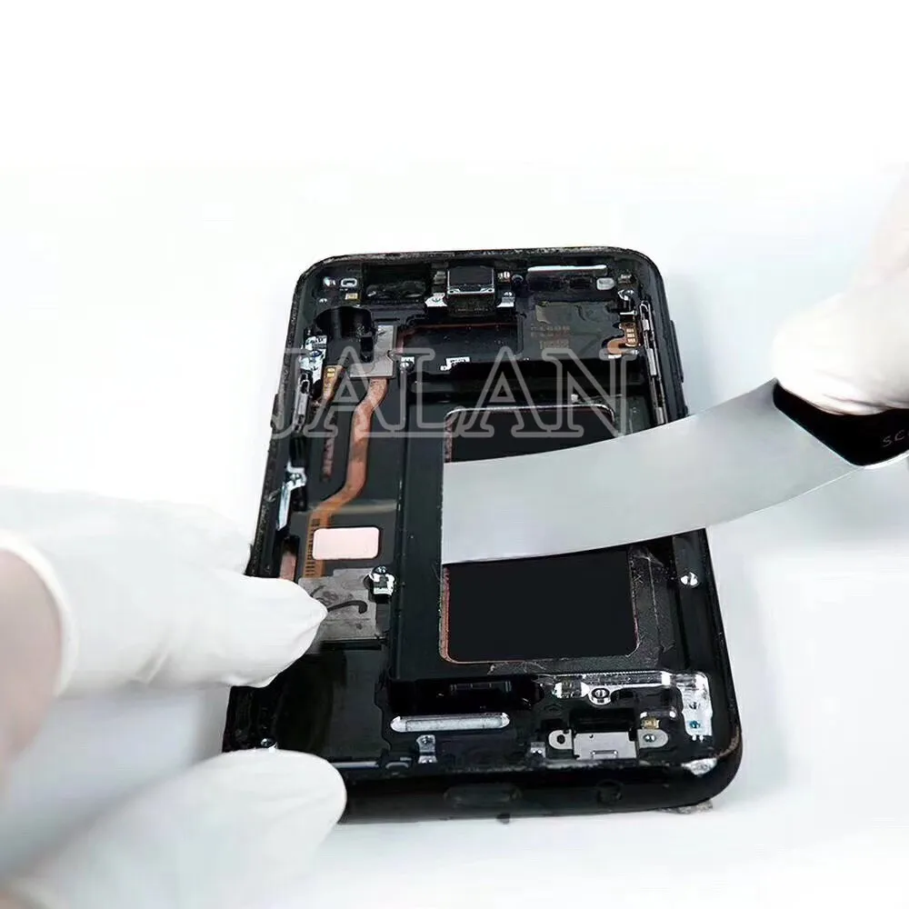 

2pcs Disassemble Card Super Thin 0.1mm Flexible steel for edge LCD middle frame separating pry opening tool free cutting
