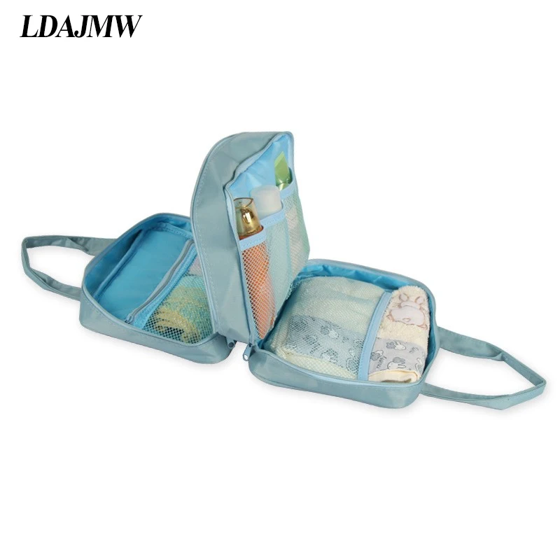 

LDAJMW Portable Travel Bag Handbag Multifunctional Wash Cosmetics Storage Bag Organizers Container Large Capacity Toiletry Bag