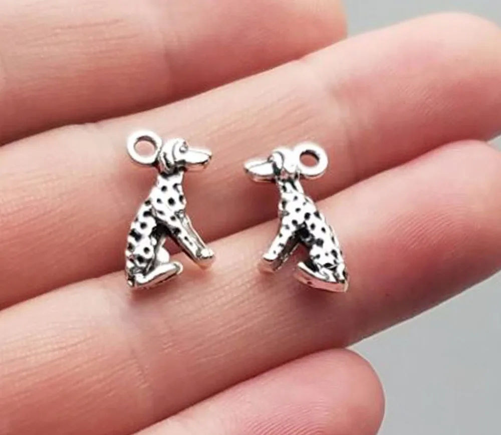 

30pcs/lot--17x9mm, Antique silver plated dog charms,DIY supplies,Jewelry accessories