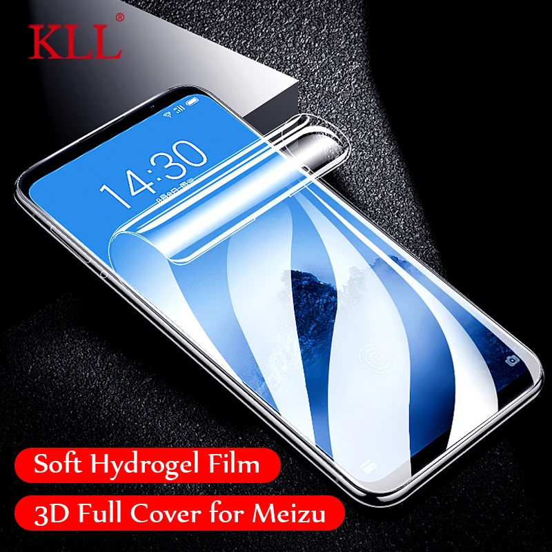 

Full Cover Hydrogel Film with Tool for Meizu M6S M6 Note Soft Film Screen Protector for Meizu M5 Note E3 E2 Not Tempered Glass