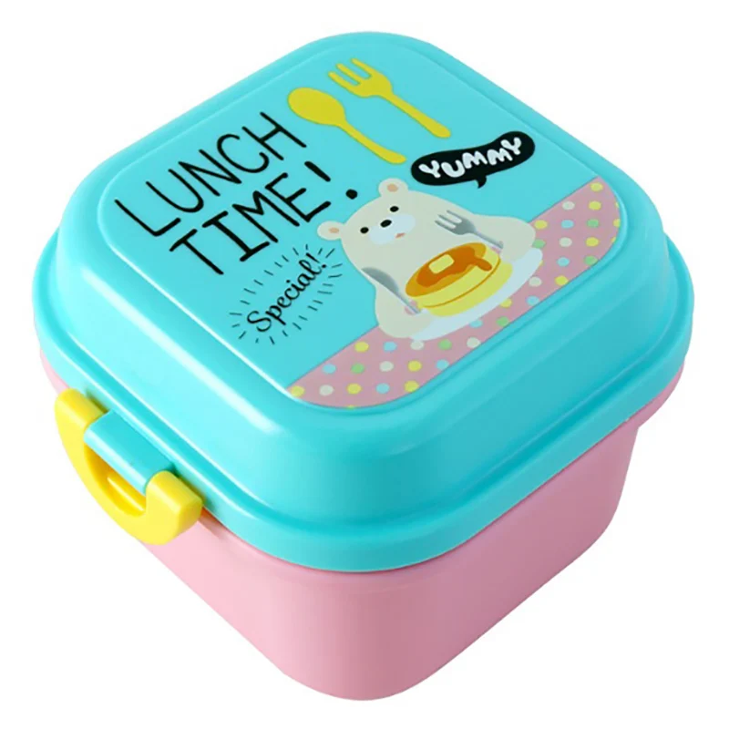 MICCK Bento коробка для детей милый мультяшный Ланч бокс Экологичный Портативный