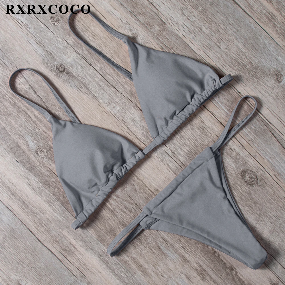 RXRXCOCO Bikini Set 2019 Hot Swimwear Women Bikini Sexy Beach Swimsuit Bathing Suit Push up Brazilian Biquinis Maillot De Bain RXRXCOCO Bikini Set 2019 Hot Swimwear Women Bikini Sexy Beach Swimsuit Bathing Suit Push up Brazilian Biquinis Maillot De Bain