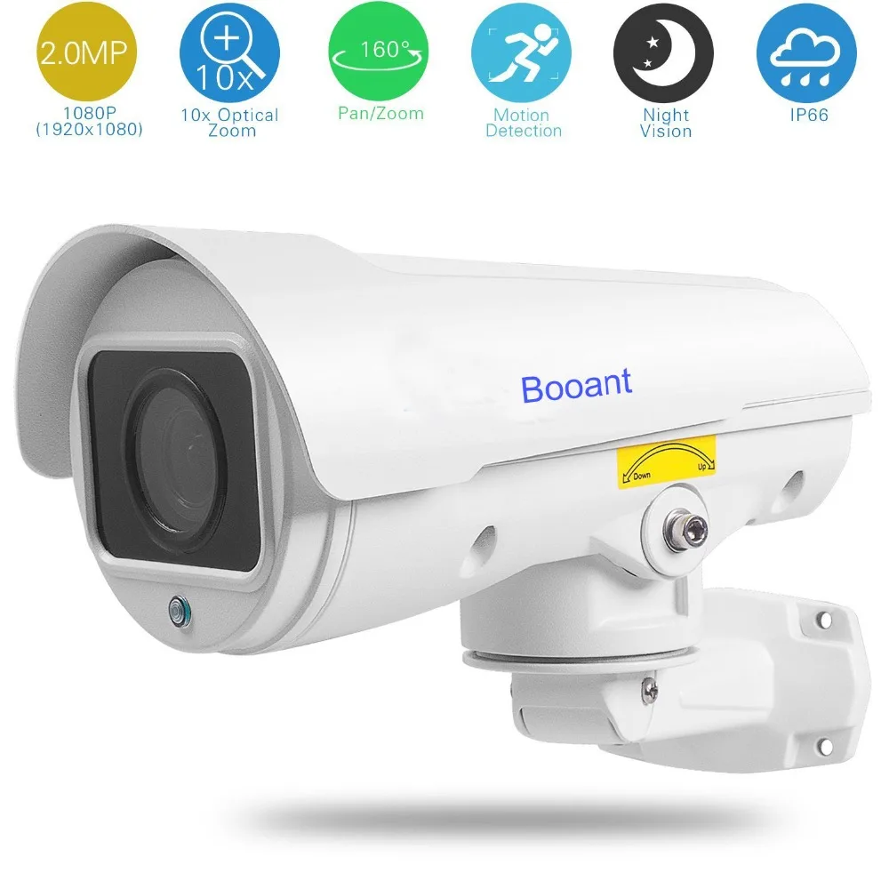 4in1 1080 P 2mp Full HD Пуля Камера PTZ 4X 10X моторизованный зум Автофокус с переменным фокусным расстоянием Открытый Камера безопасности Камера