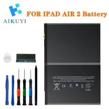 Replacement Battery Compatible with Apple iPad Air 2 A1547 iPad 6th A1566, A1567 Complete Repair Tools Kit 7340mAh