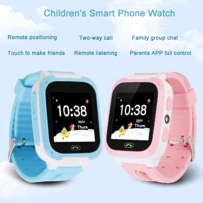

GPS smart watch with camera flashlight children watch SOS call equipment position tracker is suitable for children safety P