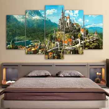 

canvas art Printed Games blood and wine Painting Canvas Print room decor print poster picture canvas Free shipping