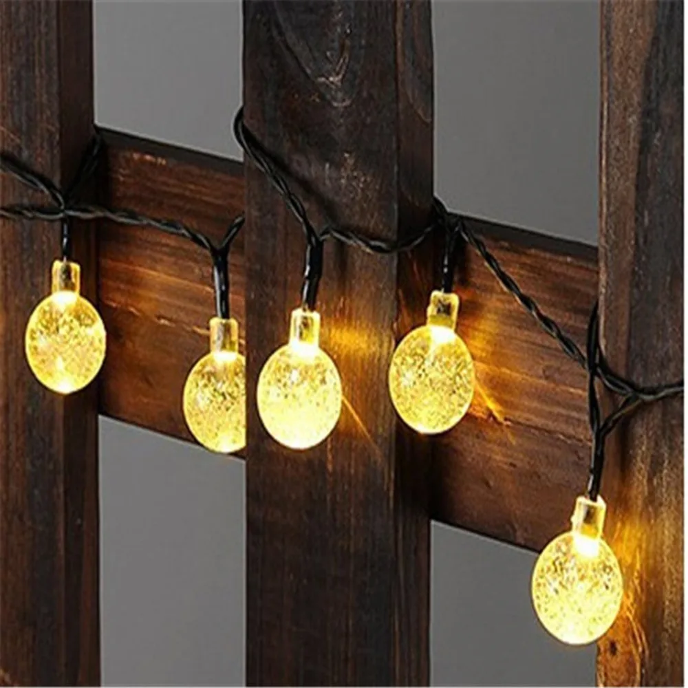 30/50/100Waterproof LED Multi Shape Solar Energy Lamp String Light Outdoor Christmas Wedding Garden Party Decorative Fairy | Освещение