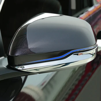 

For Honda HRV HR-V 2015 2016 2017 ABS Chrome Car Rearview mirror decoration strip Cover Trim Car Styling Accessories 2pcs