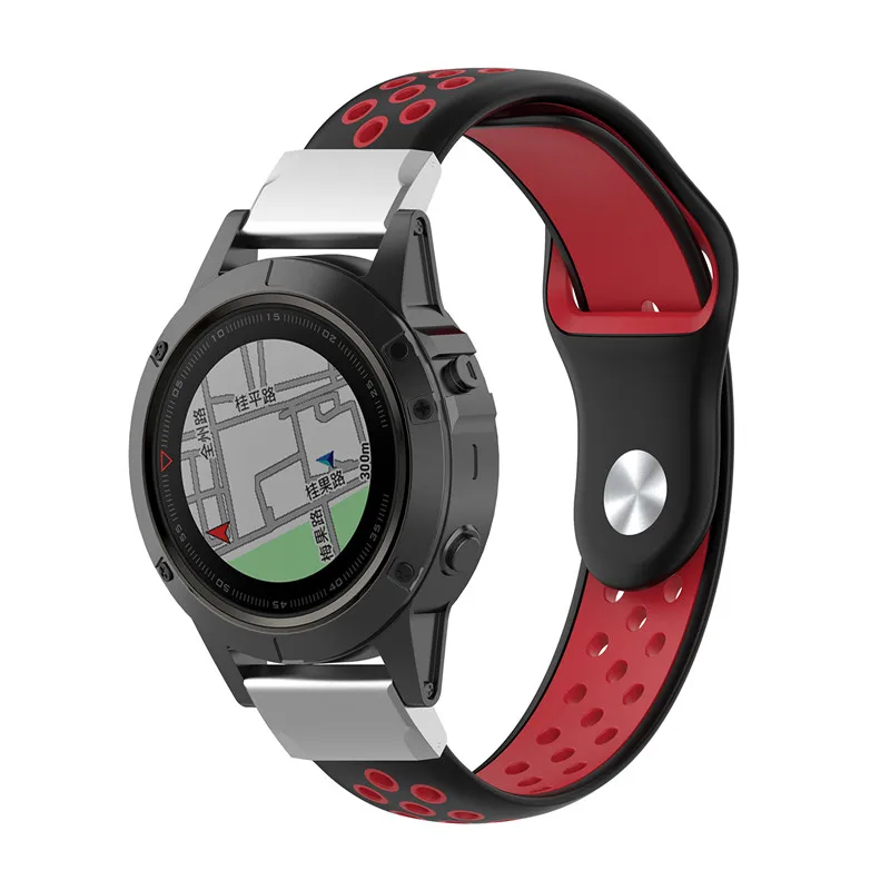 3 в 1 браслет для Garmin Fenix 5X силиконовый ремешок на запястье + экранная пленка 5X/Fenix3 HR