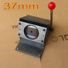 Круглый резак для резки бумаги круглой формы для 37 мм Диаметр значок КНОПКА изготовления, фактический размер резки 48 мм