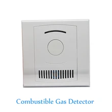 Крытый Применение настенный горючих газов угля природный газ LPG утечки пожарной сигнализации CH4 утечки Сенсор NC без вариантов сигнала