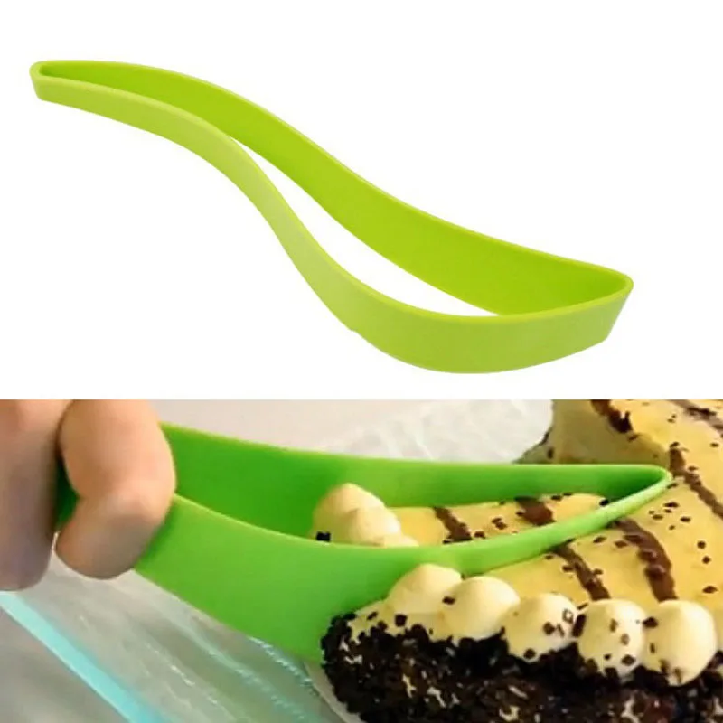 

Cake Pie Slicer Sheet Novel Practical Small Cake Slice Kitchen Plastic Gadget Pancake Cutter Cooking Baking Tools Pie Cutters