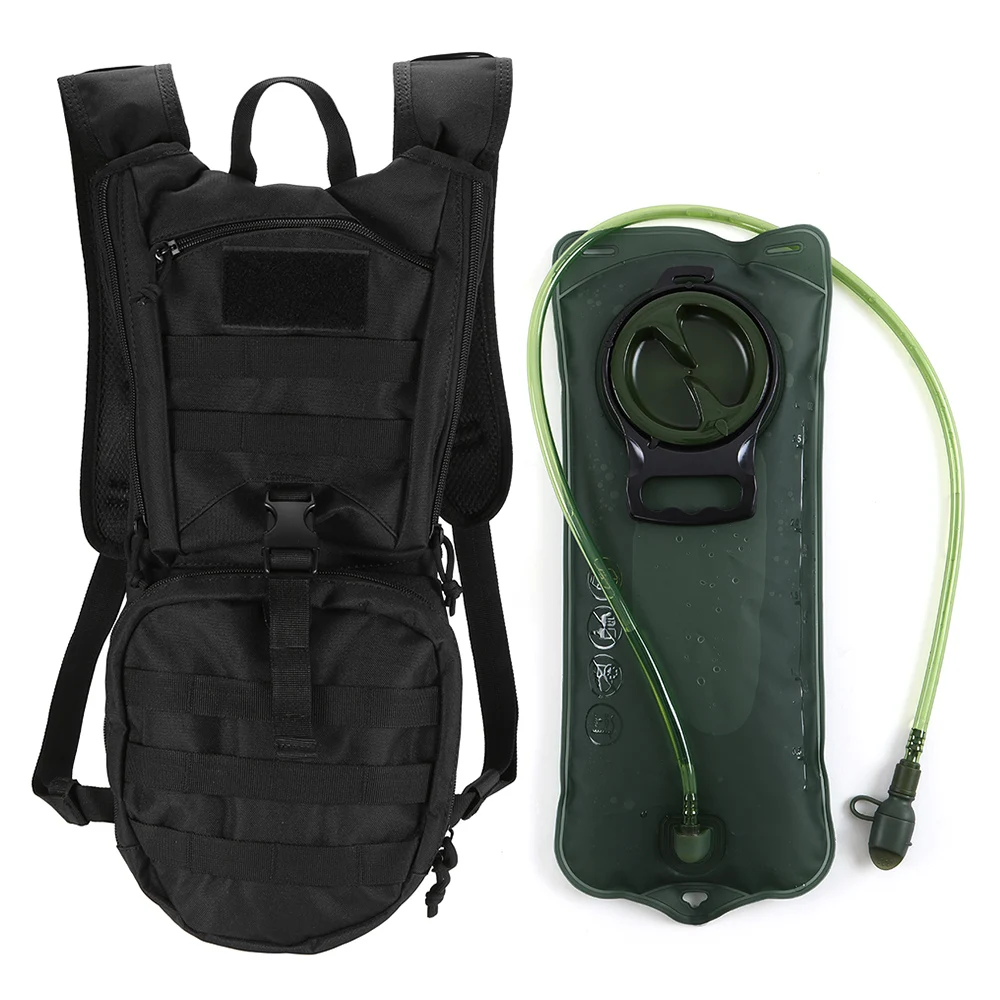 

Lixada Water Bag Tactical Hydration Pack Backpack Outdoor Camping Water Bladder Bag For Cycling Hiking Biking Running Climbing