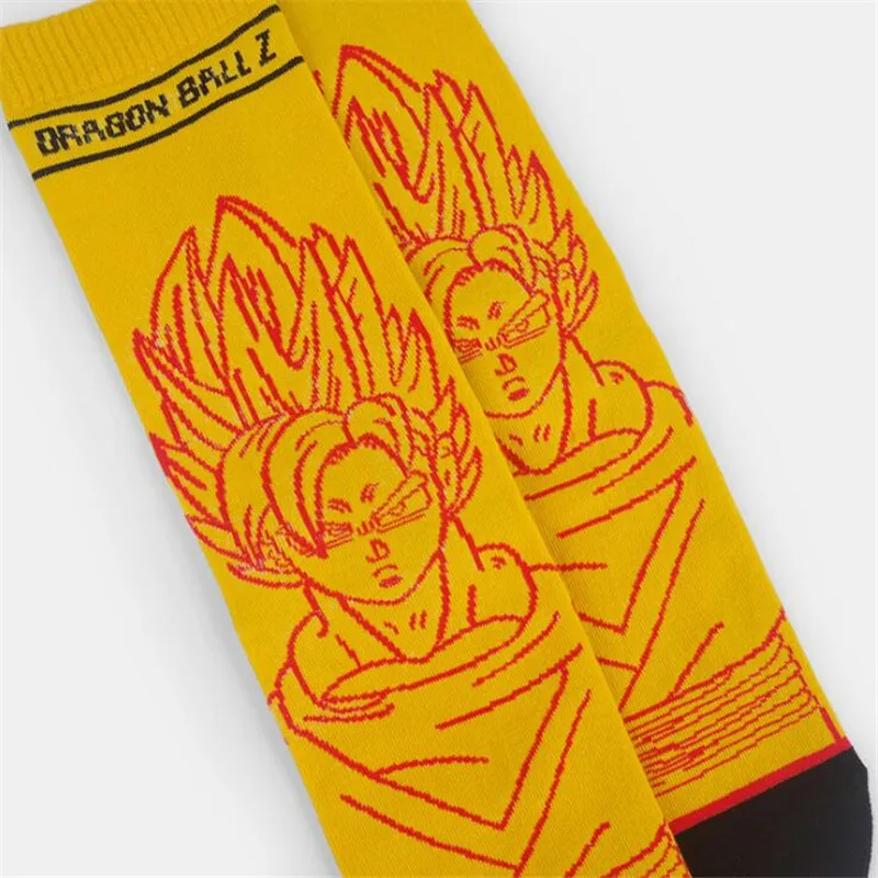 Мультфильм Аниме Жемчуг дракона Супер Saiyan Sun Wukong периферийные носки косплей