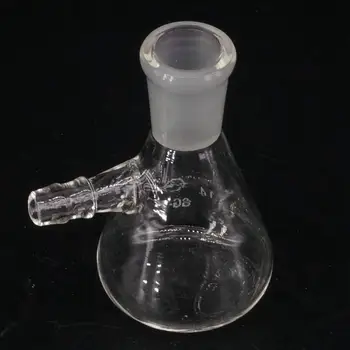 

25ml 14/23 Ground Joint Conical Filter Flask with Side Arm Lab Glassware