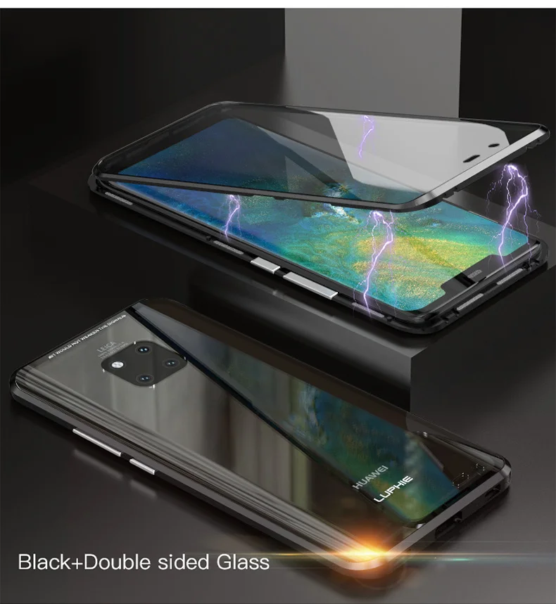 LUPHIE 360 Full Degree Magnetic Case for Huawei Mate20 Pro P30 P30 Pro  (10)