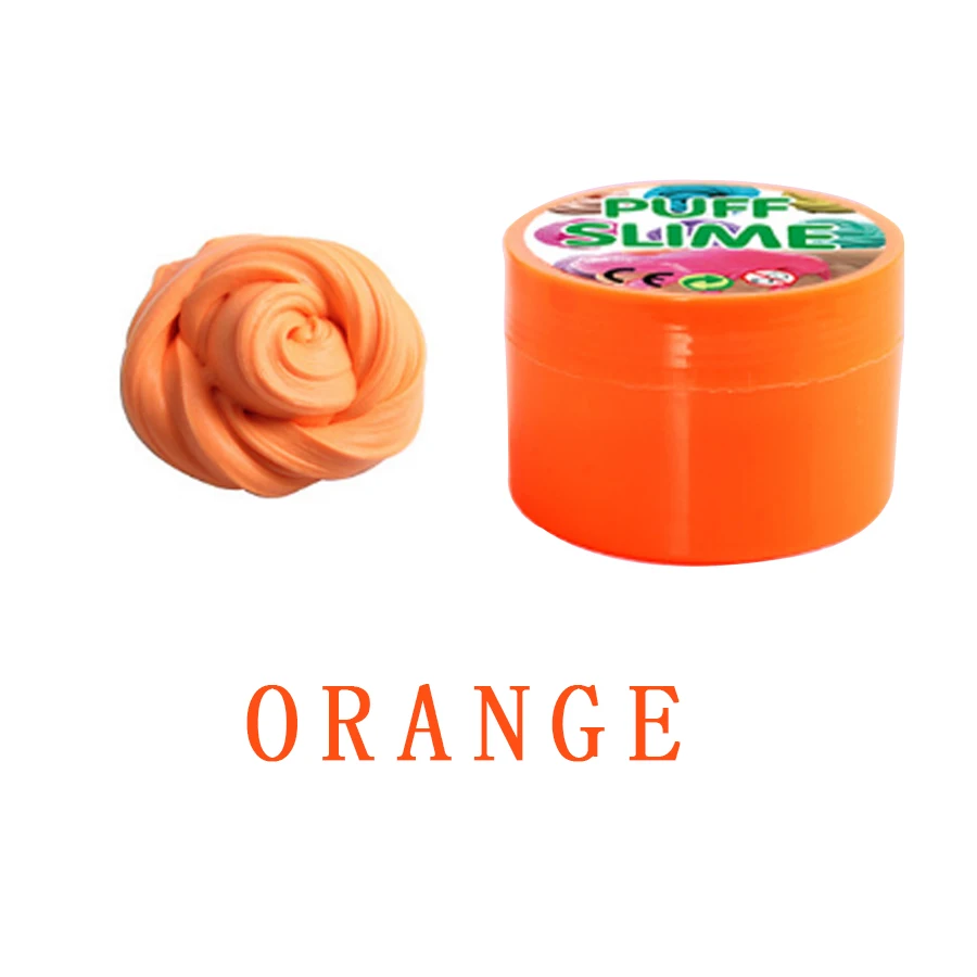 2018 Новое поступление Забавный 50 г DIY Хлопок слизь глины 3D пушистый Floam