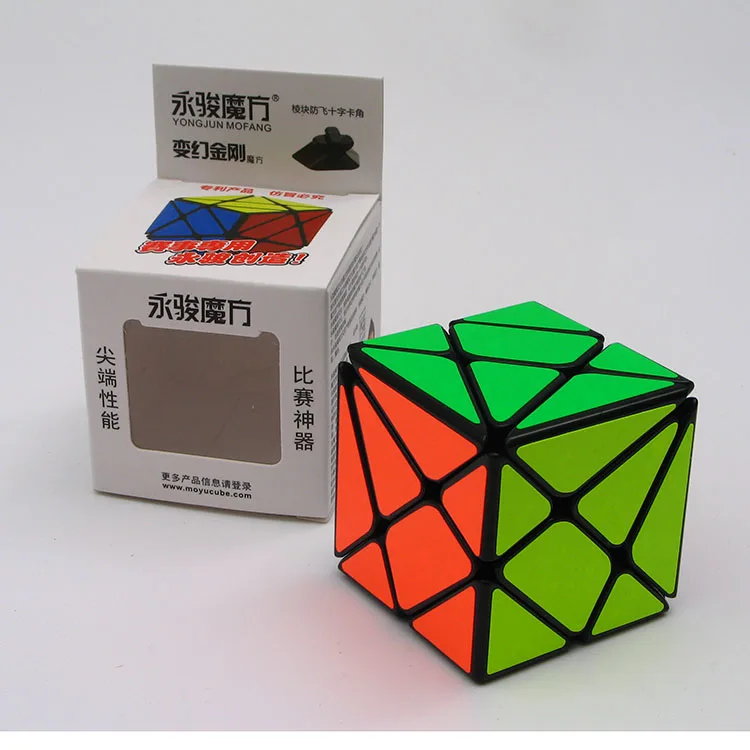 

YJ New Axis Magic Cube Puzzle Irregularly Jinggang Speed Cube competition Twisty Puzzle Educational Toys Cubo Magico Puzzles