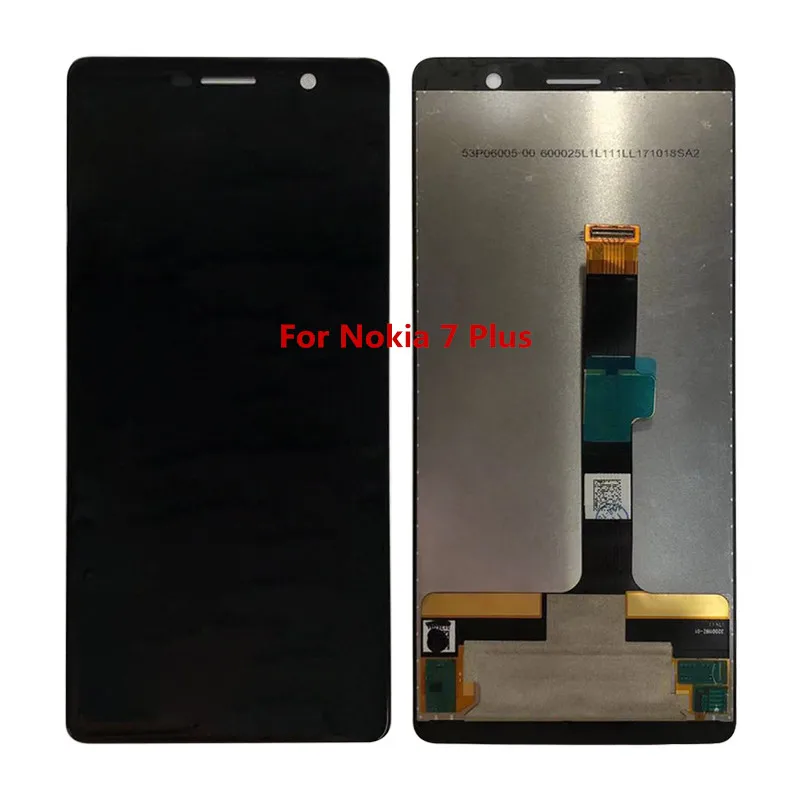 

Original For Nokia 7 Plus LCD 6 inch Display with Touch Screen Digitizer Assembly For Nokia E7 Plus Replacement Parts