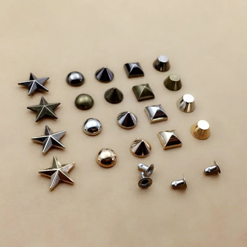 Cone Rivet Metal Spike Studs Leathercraft DIY Fashion Biker Rapid Punk Rock