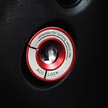 Bague d'allumage pour clé de voiture, style lumineux, décoration pour Skoda Rapid Fabia octavia Superb Citigo Yeti Roomster Santana Jetta polo