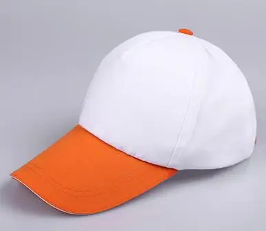 WHITE ORANGE 3 шт. бесплатный индивидуальный логотип ваш собственный дизайн высококачественная Кепка Рабочая кепка рекламная Кепка полотенце из микрофибры - Цвет: WHITE ORANGE
