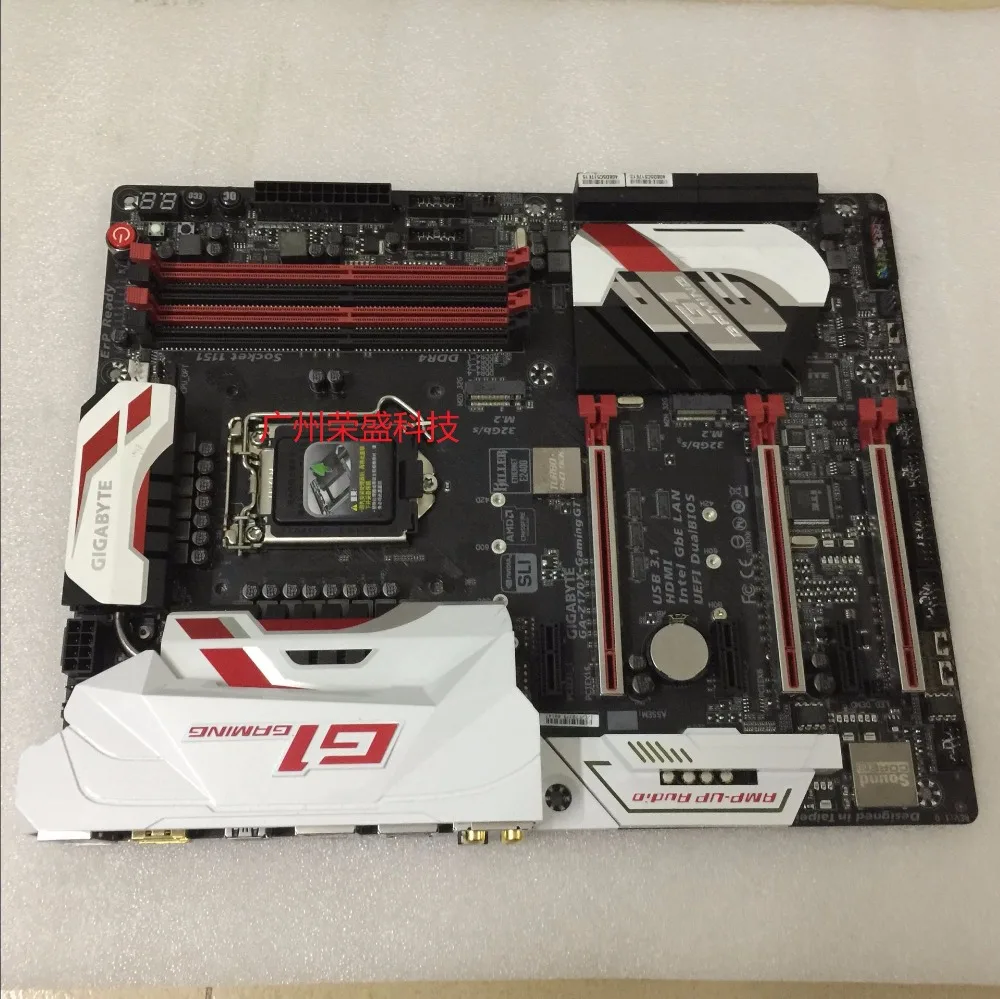 Для Gigabyte GA Z170X GAMING GT оригинальная б/у материнская плата Z170 Socket LGA 1151 DDR4 с поддержкой