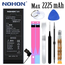 NOHON аккумулятор для iPhone 6s iPhone 6s 2225 mAh аккумулятор высокой емкости для мобильных телефонов бесплатные инструменты номер для отслеживания