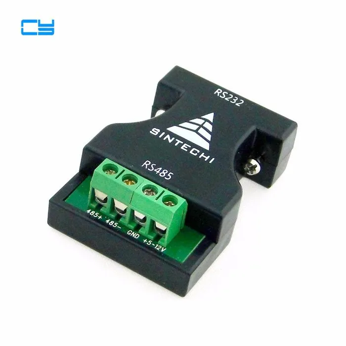 2PCS RS232 to RS485 1.2KM Data Interface Adapter Converter NEW