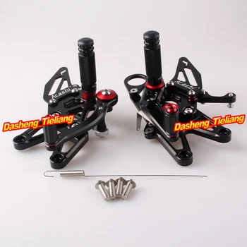 

Motorbike Adjustable Rear Set Footpegs Footrests Pegs Bracket Kit For BMW S1000RR 2010-2013 Foot Rest