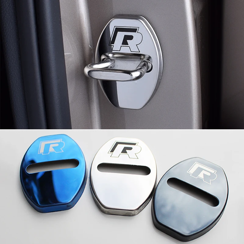 Car Styling Car Door Lock Protection Cover Case For Skoda Kodiaq