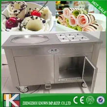 CE Approved thailand fry ice cream machine/cold pan ice pan fry fried ice cream machine