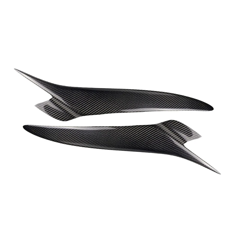 

Real Carbon Fiber Headlight Eyebrows Eyelids Trim Fit for Mazda Rx 8 Rx8 2004-2008
